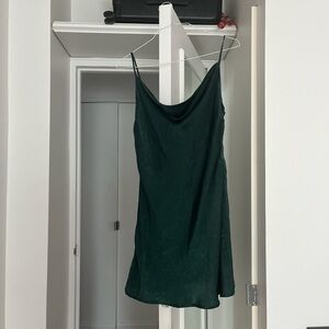 Altar’d State Green Slip Dress